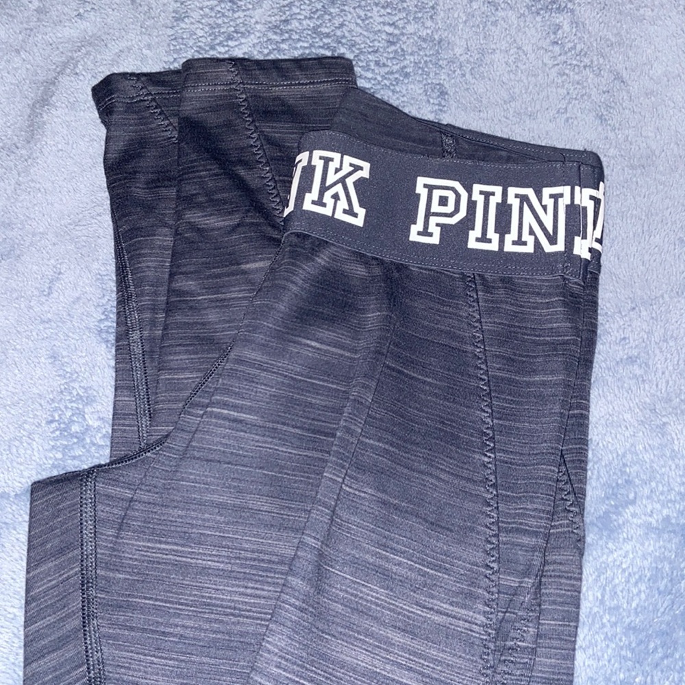 PINK grey leggings